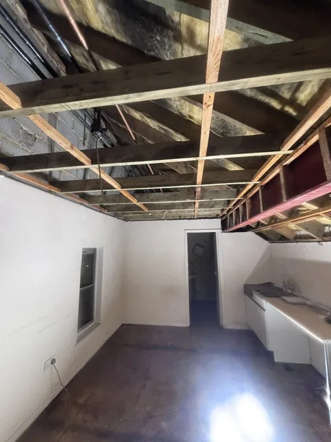 Controlled artex plasterboard strip-out in Earlsfield