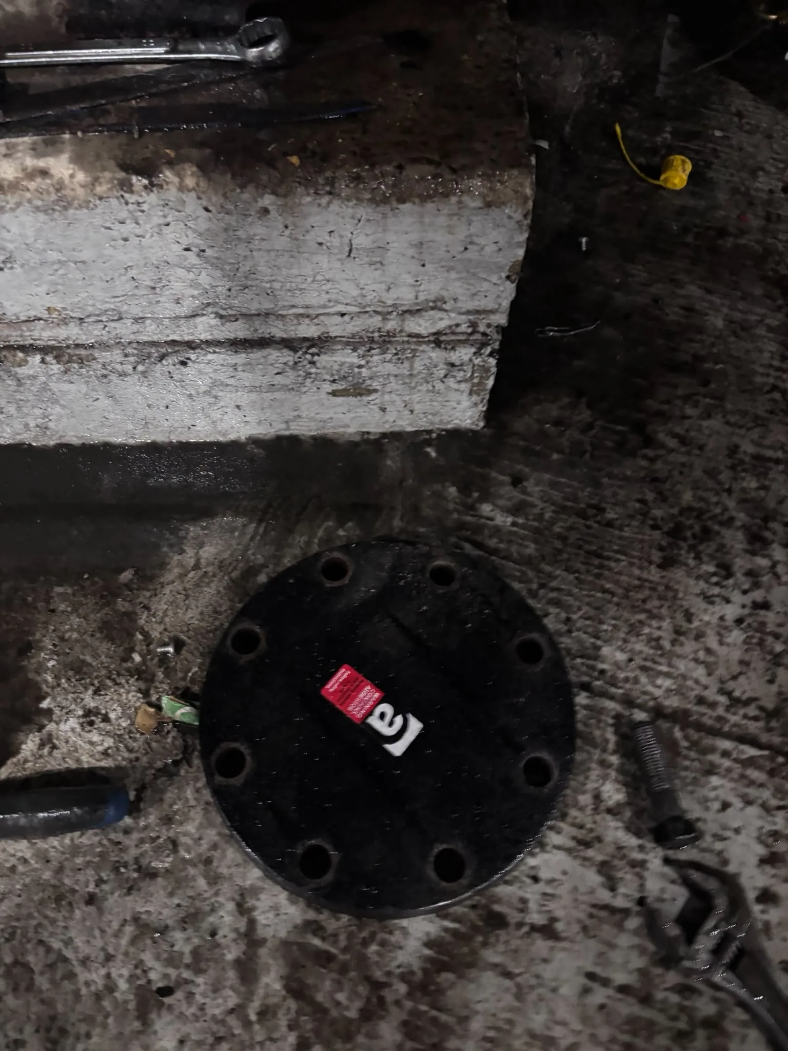 Artex scraping from a concrete ceiling during Earlsfield refurbishment